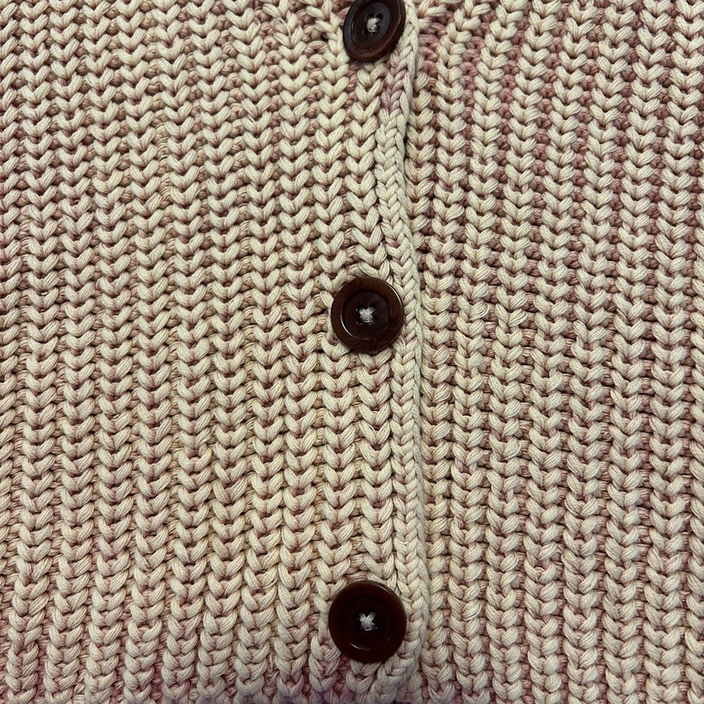 Free People Close To Me Knit Vest Mellow Rose Pink Sz  Large - Picture 6 of 7